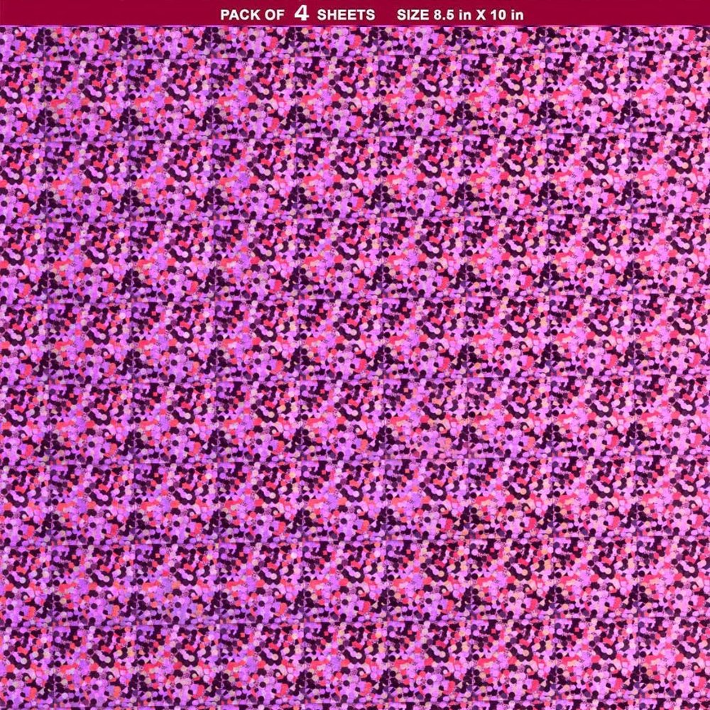 Magnetic Locker Wallpaper (Full Sheet Magnetic) - Pack of 4 Sheets - v9